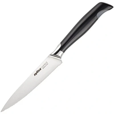 Image of Zyliss Control 11.5cm Serrated Paring Knife, Black