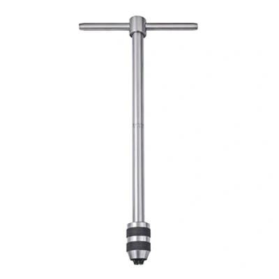 Image of Starrett 93F T Handle Tap Wrench, 1/4 1/2&quot; Size, 3/16&quot; 5/16&quot; Square Shank Diameter, 13&quot; Body Length