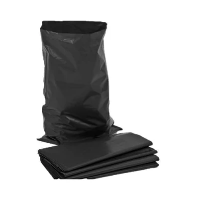 Image of Rubble sacks Black Heavy Duty Builders Bags plastic (100xBlack Rbl Sack)