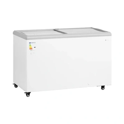 Image of Royal Catering RCFGDF 360 Freezer L Glass Doors Lockable Large