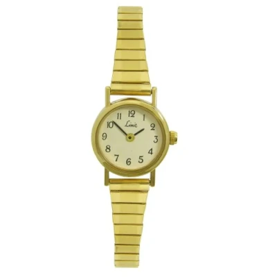 Image of Limit 6607.01 Ladies Gold plated Cream dial, Expander watch
