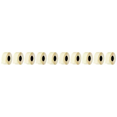 Image of Avery PLR1626 Removable Label Roll for PL2/18 2 Line Pricing Gun White, (26 x 12 mm, 1200 Labels Per Roll)