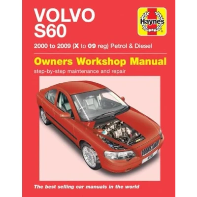 Image of Volvo S60 Petrol &amp; Diesel (00 09) Haynes Repair Manual (Paperback)