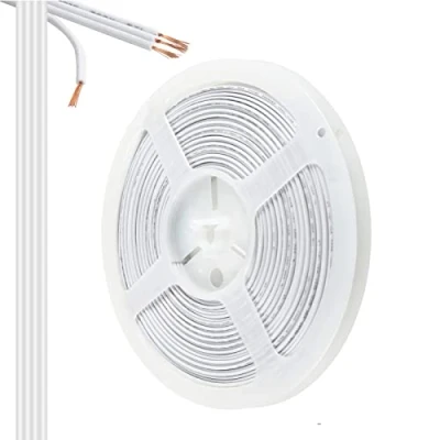 Image of Aroidful 32.8ft/10M 4 Pin LED Strip Light Extension Cable, RGB Cable 22AWG, Wire for 5050 3528 2835 Lights (White)