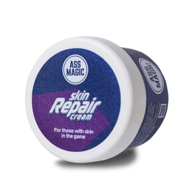 Image of ASS MAGIC Skin Repair Cream for Athletes Fast Healing Chafing, Blisters &amp; Sunburn Soothes Irritated Contains Panthenol, Glycerine Colloidal Oat Rapid Recovery