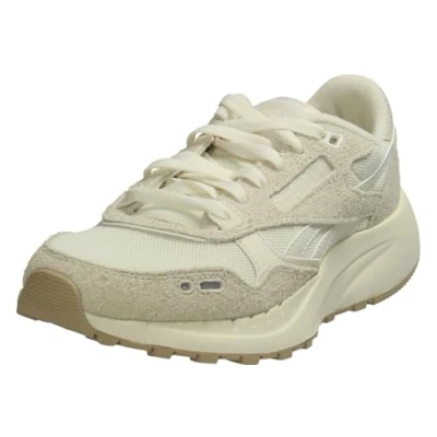 Image of Reebok Unisex Classic Leather 2400 Running Shoes, Vintage Chalk/Chalk/Alabaster, 6 UK
