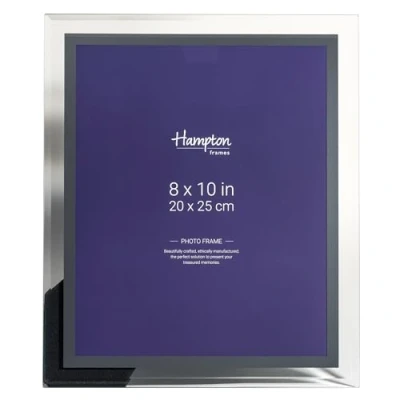 Image of Hampton Frames Mirror Finished Glass Photo Picture Display Frame 8x10 (20x25cm) GTM24080