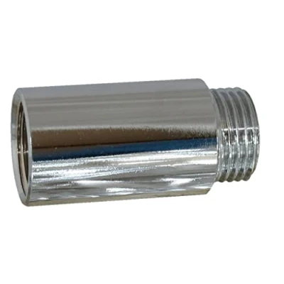 Image of 1/2&quot; x 25mm Long Chrome Radiator Extension (Known as Valve Extension/Radiator Also Available in 10mm, 15mm, 20mm, 25mm, 30mm, 40mm, 50mm, 60mm, 75mm, 80mm and 100mm Long)