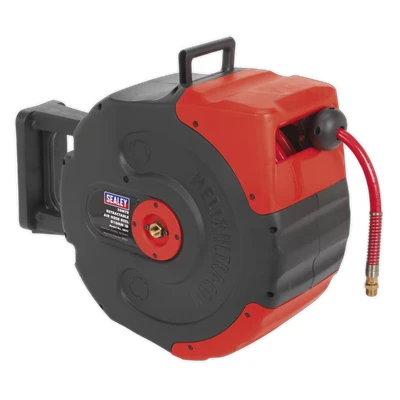 Image of Sealey Retractable Air Hose Reel 20m Ø10mm ID