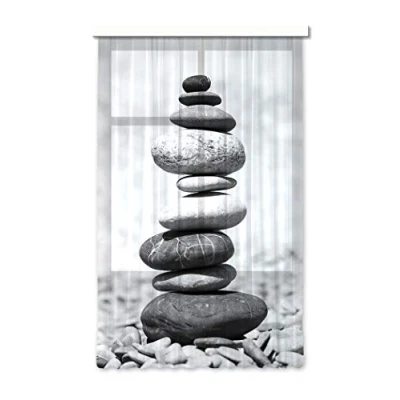 Image of AG Design Curtains, 3D Photo Print, Light, 100% PES, Multicolor, 140 x 245 cm / 55 96,5 inches