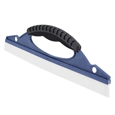 Image of TOPINCN Shower Squeegee, Doors Cars Windows Glass Squeegee Cleaner Silicone Bathroom Wiper Ergonomic Handle Household Cleaning Tool