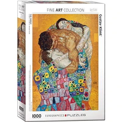 Image of Eurographics 6000 5477 the Family (Expanding upon work by Gustav Klimt) Puzzle, various, 48 x 68 cm