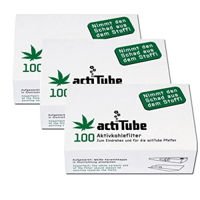 Image of actiTube Activated Carbon Filters 300 Pcs (3x100)