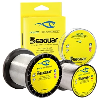 Image of Seaguar Invizx Freshwater 100% Fluorocarbon Fishing Line 25lbs, 25yds 25VZ200