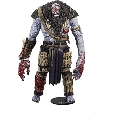Image of McFarlane TM13445 Witcher Gaming Megafig Ice Giant Bloodied Collectable Figure, Multicolour