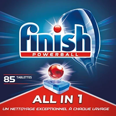 Image of Finish Powerball All in 1 45 Dishwasher Tablets