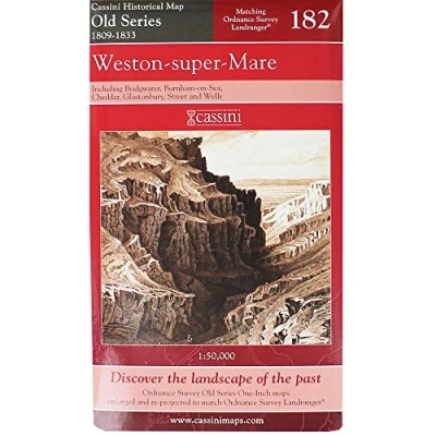 Image of Weston super Mare: No. 182 (Cassini Old Series Historical Map)