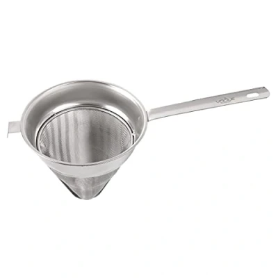 Image of Vogue Chinois Strainer Sieve 203 mm/8 inch Diameter, Stainless Steel, Easy Clean Design, E818