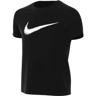 Image of Nike Performance DF Unisex Sports Tshirt for kids, Size: 8 10y, Black/white