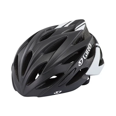 Image of Giro Unisex Savant Cycling Helmet, Black/White, Small/51 55 cm