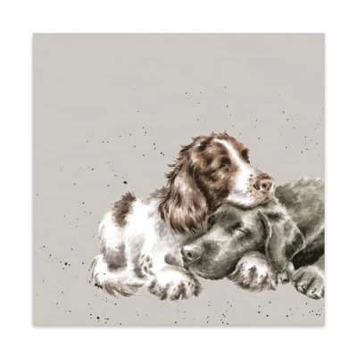 Image of Wrendale Designs Pack Of 20 &#039;Growing Old Together&#039; Lunch Napkin