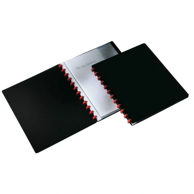 Image of Durable Duralook Easy 242601 A4 Display Book with 20 Pockets Black