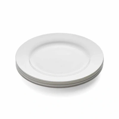 Image of Royal Worcester Serendipity Platinum Set of 4 Dinner Plates