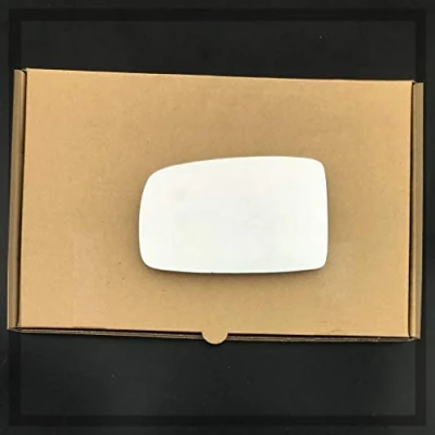 Image of Fits FIAT Panda 2003 to 2008 Convex Wing Mirror Glass LEFT HAND (UK Passenger Side)