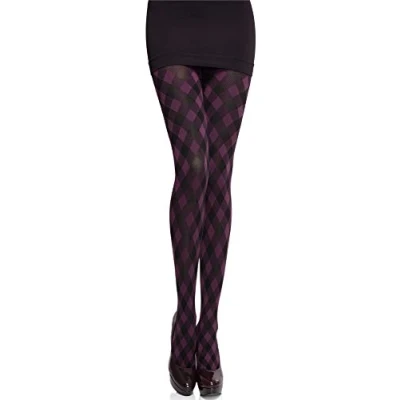 Image of Merry Style Women&#039;s Opaque Tights MS 317 60 DEN (Purple, L)