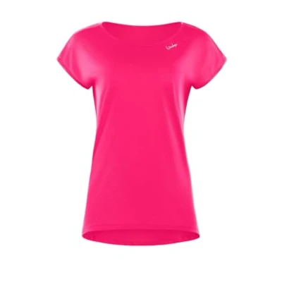 Image of WINSHAPE Women&#039;s Ultra Light Modal Short Sleeve Shirt with Rounded Hem MCT013