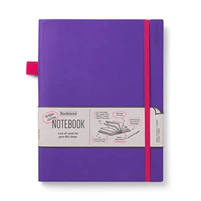 Image of IF Bookaroo Bigger Things Notebook Journal Purple