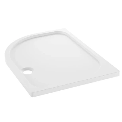 Image of Iflo Slip Resistant 1200 X 800mm Quadrant Left Handed Excluding Waste