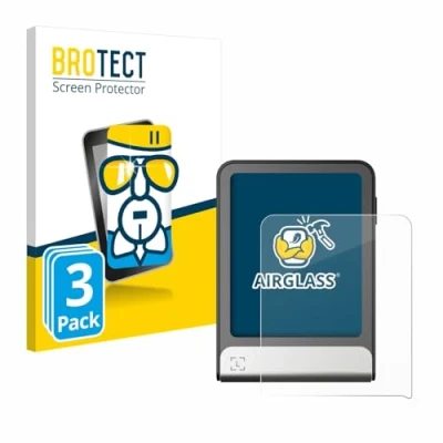 Image of brotect Glass Screen Protector Film compatible with Ledger Flex (3 Pack) Foil 9H Protection [Scratch Resistant, High Clarity]