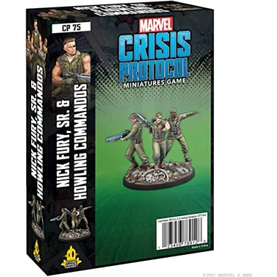 Image of Atomic Mass Games Marvel Crisis Protocol Nick Fury Sr &amp; The Howling Commandos