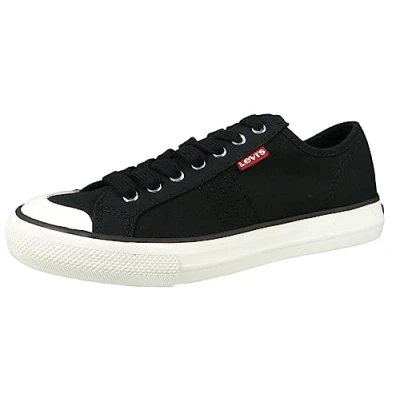 Image of Levi&#039;s Women&#039;s Hernandez S Sneakers,Regular Black,6 UK