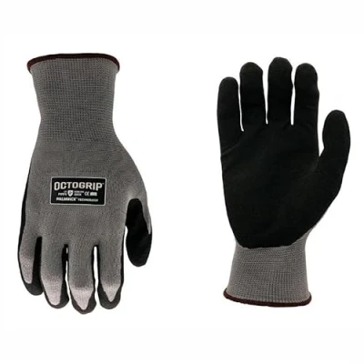 Image of Octogrip 13G Nitrile Palm Glove Breathable Polyester PW974 (9L)