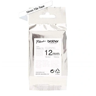 Image of Brother TZe CL3 Roll (1.2 cm) 1 cassette(s) cleaning tape for PT D210, D600, H110, P Touch D400, D450, D800, E550, P900, P950