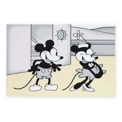 Image of Art of Arora 2880 Steaming Ahead Together on Deck Ceramic Tile Picture Plaque Wall 20 x 30cm