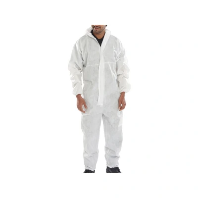 Image of Disposable Microporous Coverall White Type 5/6 XL