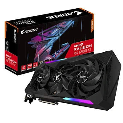 Image of Gigabyte AORUS Radeon RX 6900 XT MASTER 16GB Graphics Card GV R69XTAORUS M 16GD