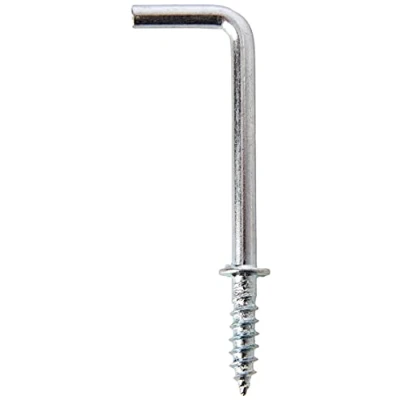 Image of Merriway BH04456 (25 Pcs) Chrome Plated Square Shouldered Dresser Hooks, 38 mm (1.1/2 inch) Pack of 25 Pieces