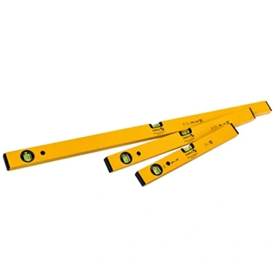 Image of Stabila 70 Single Plumb Box Section Spirit Level Set, 3 Piece
