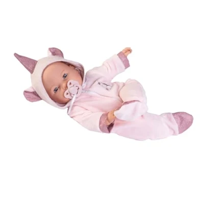 Image of Antonio Juan Dolls Bimba Lagrimitas Unicorn Doll Sound 37 cm Ref. 14362 Collection 2024