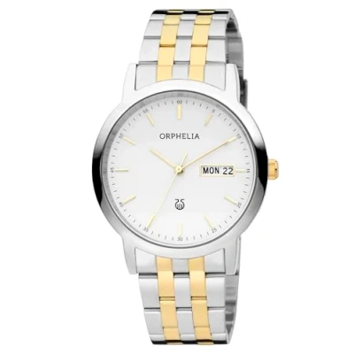 Image of Orphelia Momento Men&#039;s Quartz Watch with Silver Dial Analogue Display and Multicolour Stainless Steel Bracelet 62604