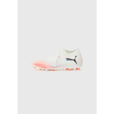 Image of Puma Future 8 Match Football boots firm ground, Men&#039;s, Size: 7, White/black/glowing red shoes