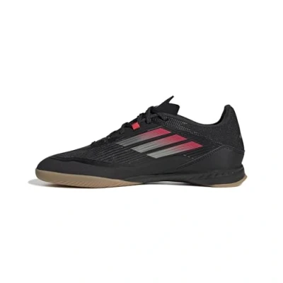 Image of adidas Performance F50 League Boots Indoor football boots, Men&#039;s, Size: 6.5, Core black/iron metallic/lucid red Textile/synthetics