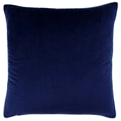 Image of Riva Paoletti, Meridian Signature Collection,Navy/Silver,55x55cm