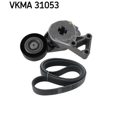 Image of 06A260849G, 06A260849K, 06A903315D, 06A903315E, 06A903315F V ribbed belt set SKF VKMA 31053 VOLKSWAGEN: Polo IV Hatchback, SEAT: Ibiza 4
