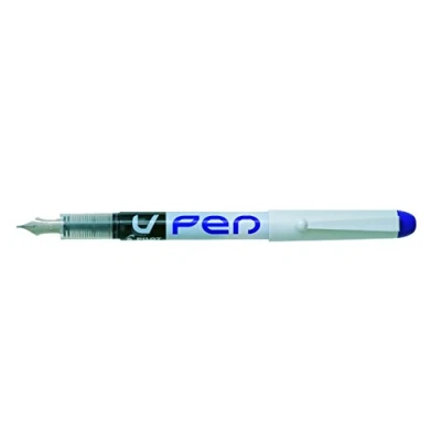 Image of Pilot V Pen Disposable Fountain Pens Medium Nib Purple Pack of 3aa