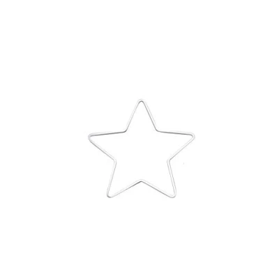 Image of GLOREX Metal Star 15 cm, White